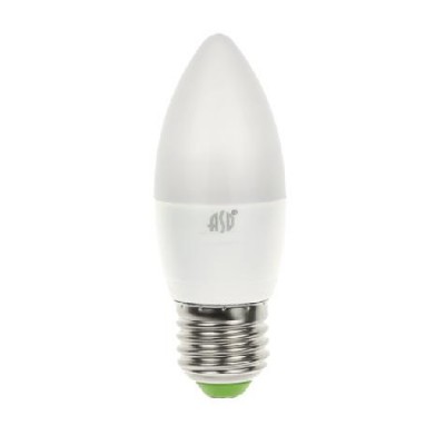 Лампа светодиодная LED-СВЕЧА-standard 3.5Вт 160-260В Е27 3000К ASD
