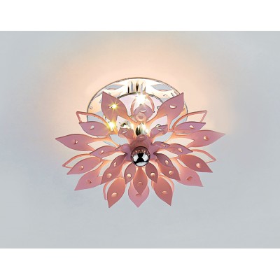 Декоративный Ambrella light Светильник S100 PI Розовый LED