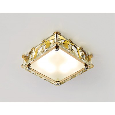 Декоративные Ambrella light Светильник S50 G/W 4W Золото/Матовый LED