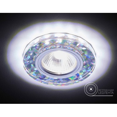 ДЕКОРАТИВНЫЙ LED+ МR16 AMBRELLA LIGHT СВЕТИЛЬНИК S225 W/CH/WH белый серебро