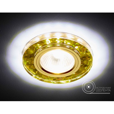 ДЕКОРАТИВНЫЙ LED+ МR16 AMBRELLA LIGHT СВЕТИЛЬНИК S225 WH/g/WH белый золотой